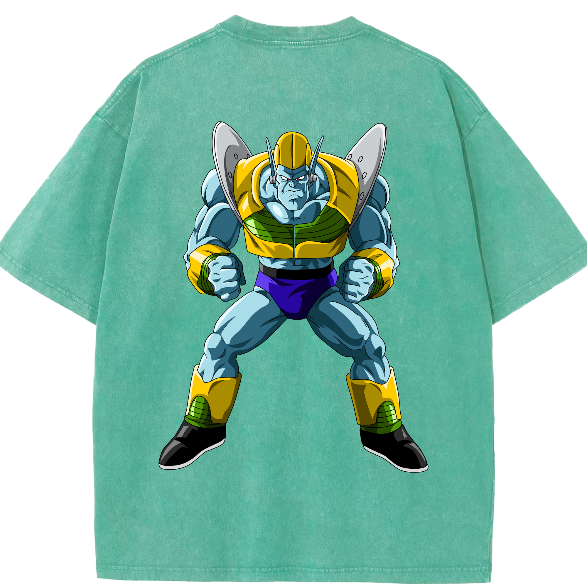 （画像用） ドラゴンボール DRAGON BALL 綿100% ヴィンテージ風 半袖Tシャツ（背面プリント）